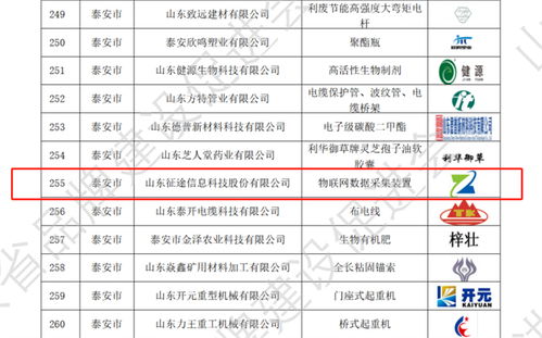喜報 泰安市數字經濟產業鏈商會 協會 副會長單位山東征途信息科技股份兩項目入選2023年山東知名品牌 產品 服務 擬認定名單